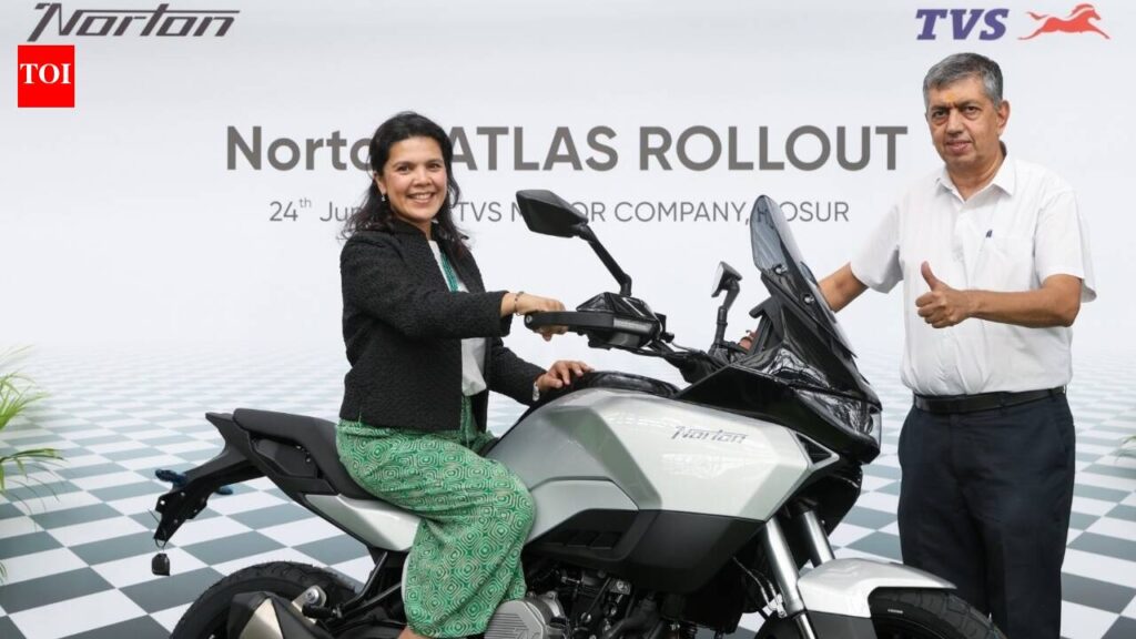 Made in India, TVS-built Norton Atlas rolls out of plant: Global launch soon