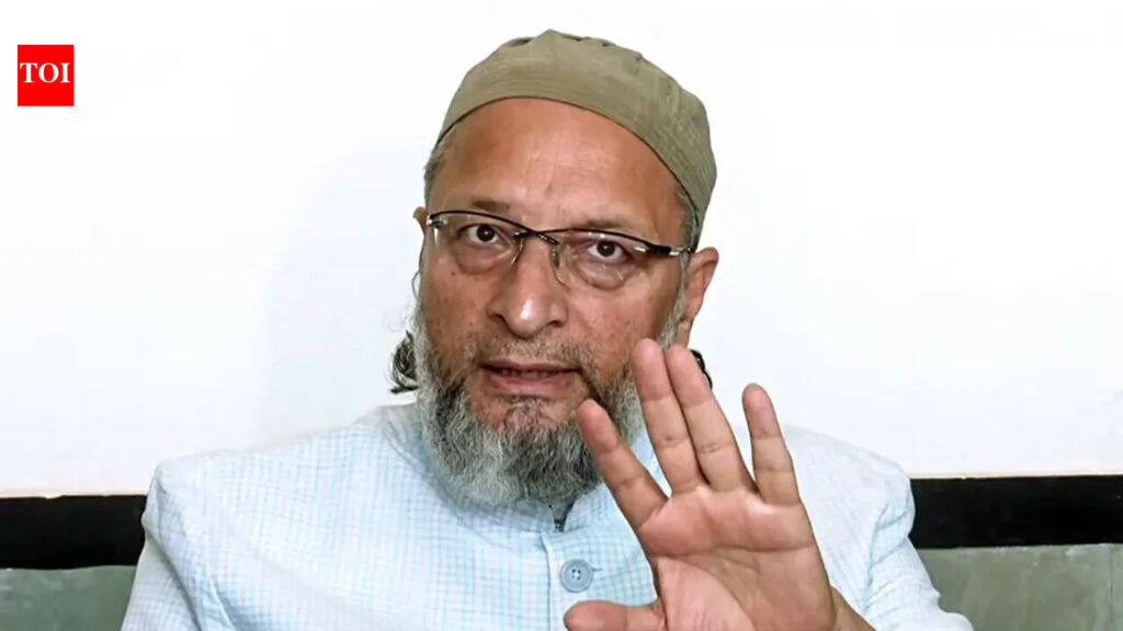 Owaisi targets BJP, RSS over Ram Mandir donation theft: ‘Champat is having fun’ | India News