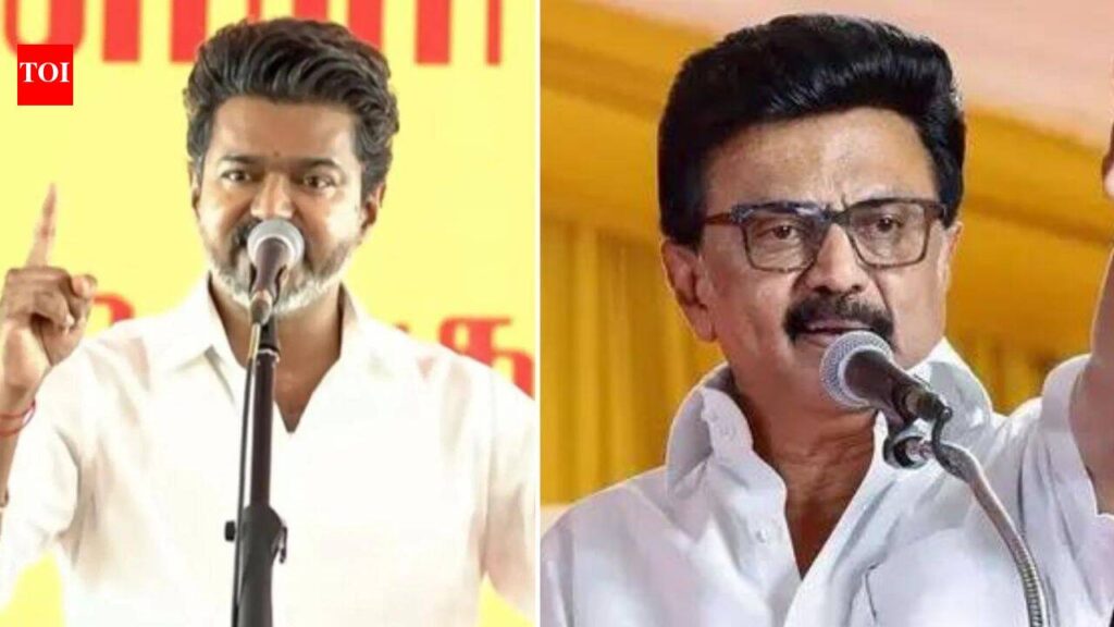 TVK ,DMK trade horse trading allegations; 3 people arrested | India News