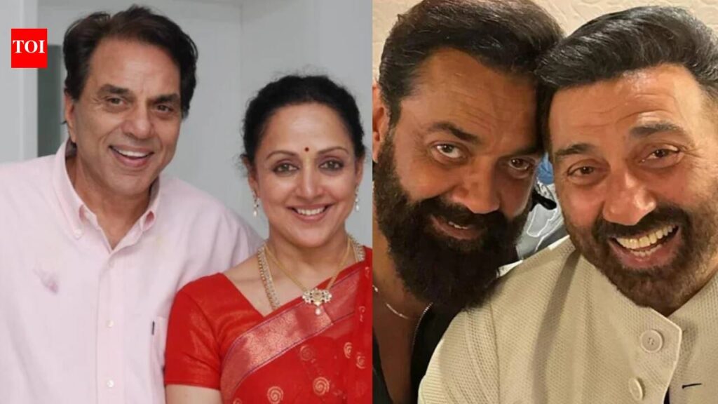 Hema Malini: Amid rumours of feud with Sunny Deol, Bobby Deol, Hema Malini clarifies they are one happy family, says they were upset with Dharmendra’s fake death news: ‘Hum log publicity nai karte’ | Hindi Movie News