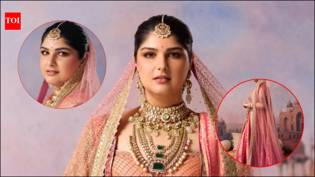 Anshula Kapoor wore mother Mona Shourie Kapoor’s 42 year old dupatta for her wedding : ‘It felt right to be wrapped in the one that raised me’ |