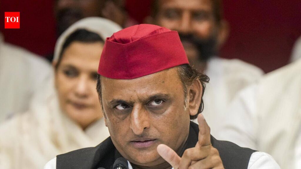 Donation theft has tarnished India’s image globally: Akhilesh | Lucknow News