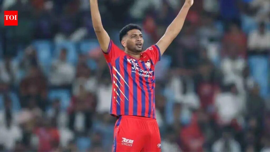 Lucknow Super Giants pacer Mohsin Khan opts for UPT20 auction, skips retention route | Cricket News
