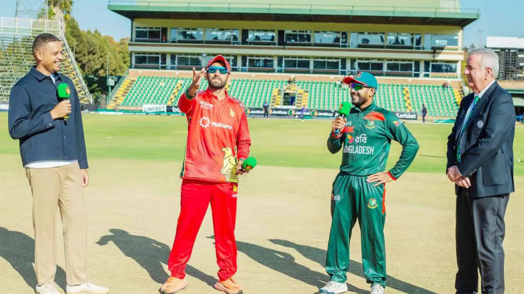 Zimbabwe 3/0 in 0.5 Overs