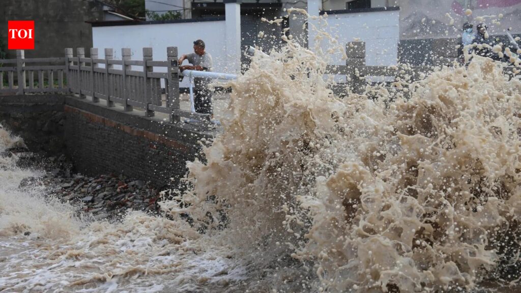 Typhoon Bavi makes landfall in eastern China, over 1 million evacuated
