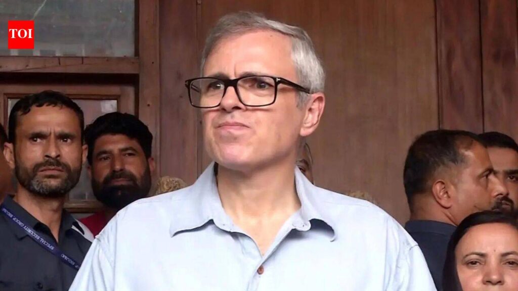 ‘Can’t ignore me’: Omar Abdullah’s ‘love letter’ jibe at BJP over Rs 100 crore legal notice | India News