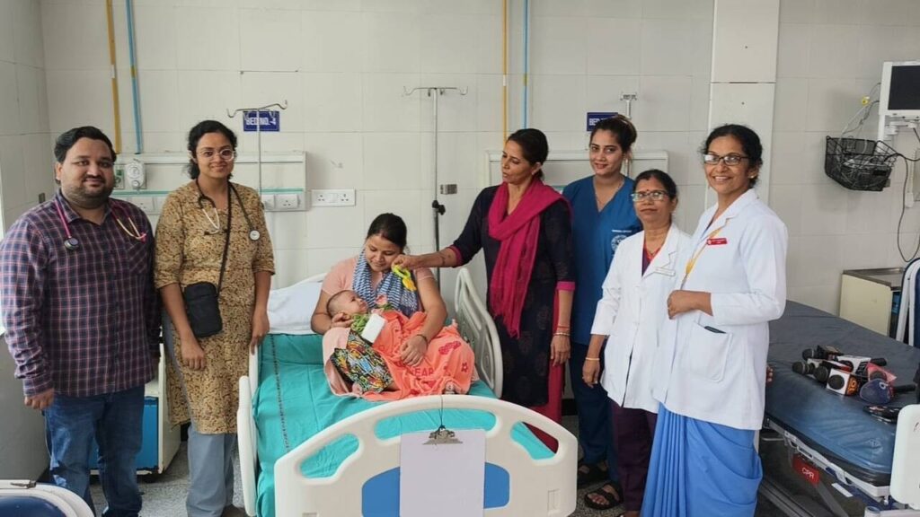4-month-old undergoes rare lung-sparing surgery, recovers in just two days | India News