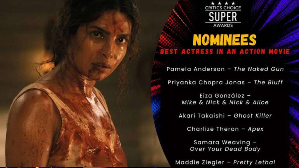 Critics Choice Super Award Nominations: Priyanka Chopra lands nomination for Best Actress in an Action Movie; ‘Superman’ and ‘The Boys’ lead nominees |
