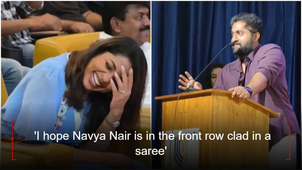 Dhyan Sreenivasan jokes about becoming Kerala CM: ‘I hope Navya Nair is in the front row clad in a saree’ |