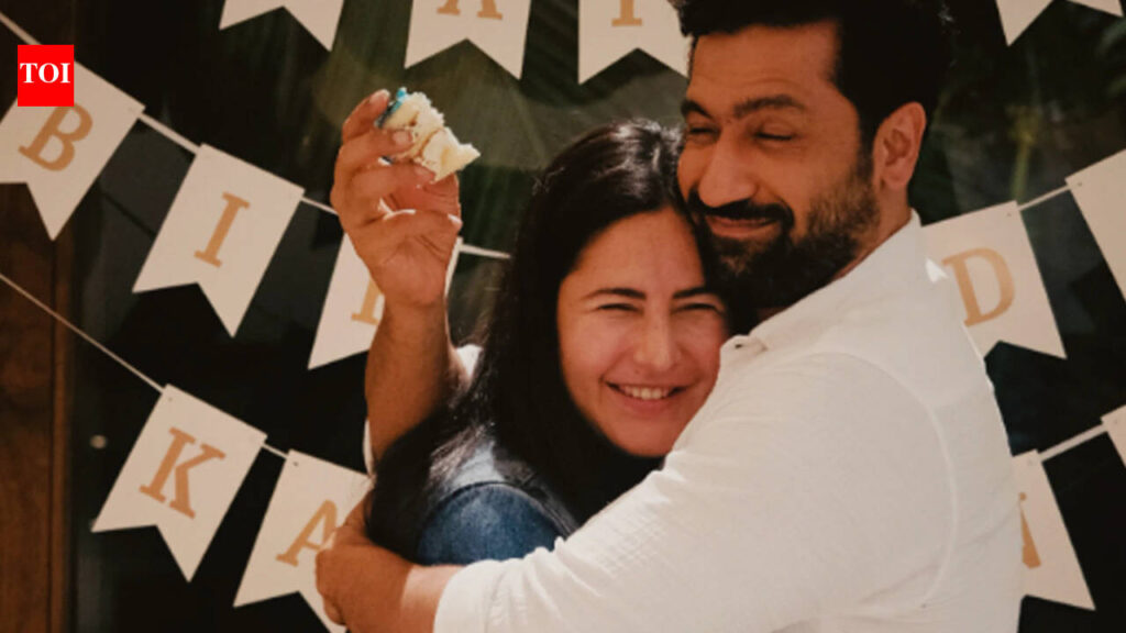Vicky Kaushal shares loved-up picture with ‘Jaan’ Katrina Kaif from her birthday celebrations – PIC |