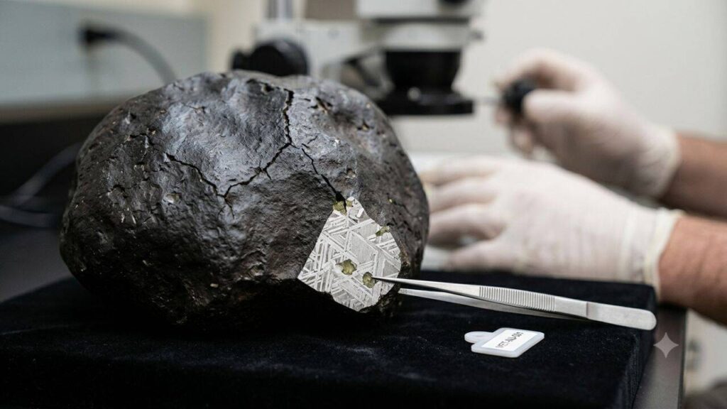 A 4.5-billion-year-old meteorite crashed into a New Jersey home, and scientists found clues about the origins of life |