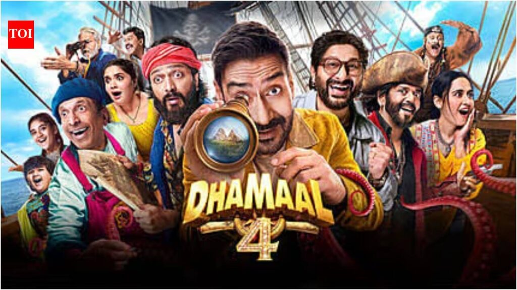 ‘Dhamaal 4’ Box Office Collection Day 9 Live Update: Ajay Devgn film sees decline, faces competition from ‘The Odyssey’, collects Rs. 2.49 cr net | Hindi Movie News