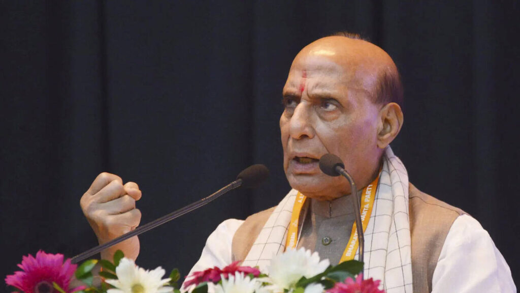 ‘Zero tolerance against terrorism not just a statement’: Rajnath Singh’s message to Pakistan | India News