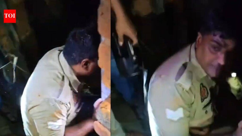 UP police rescue man trapped in 20-foot tunnel beneath dilapidated house; timely CPR saves his life | Lucknow News