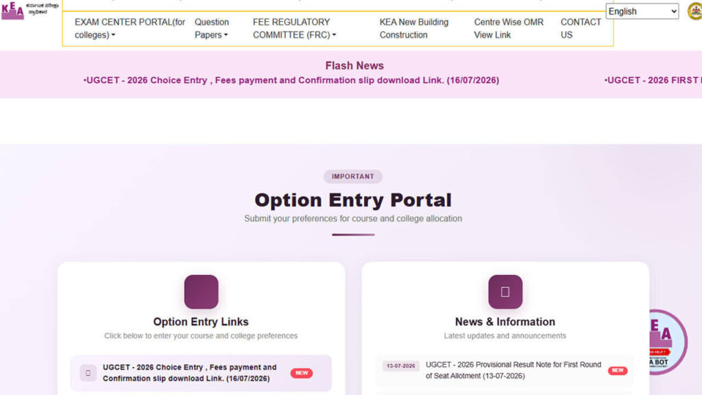 Karnataka KEA invites fresh applications for UGNEET-2026 medical and dental courses