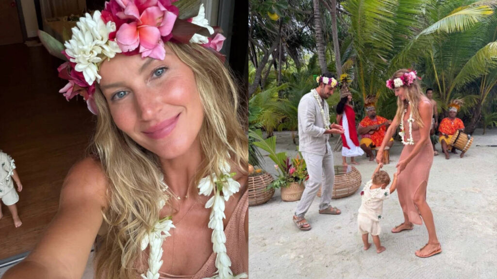 Gisele Bündchen Family Vacation: Gisele Bündchen shares rare photos with her child from her family vacation in Tahiti