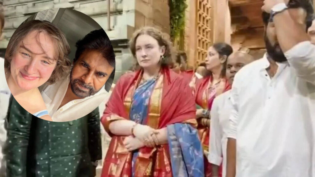Pawan Kalyan’s wife Anna Lezhneva walks the sacred Alipiri steps at Tirumala temple without VIP privileges to pray for ‘OG’ star’s good health |