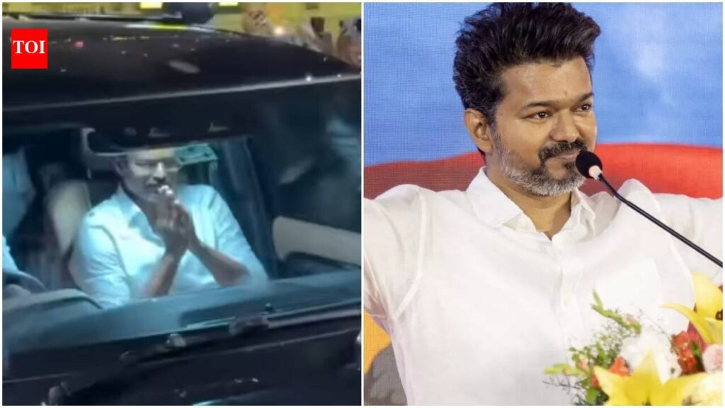 Fact check: Did Vijay visit Jantar Mantar? Delhi police debunks viral video of ‘Jana Nayagan’ actor as false | Tamil Movie News