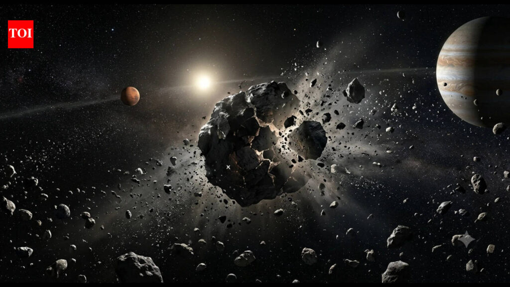 An asteroid shattered near Jupiter’s gravitational gateway 800 million years ago; scientists say the debris may have bombarded Earth for 150 million years