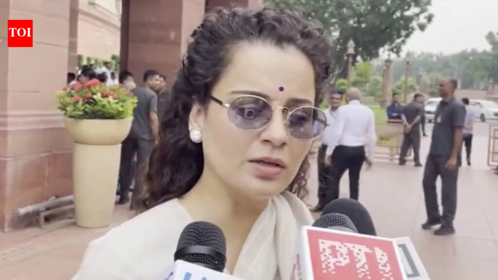 Kangana Ranaut: ‘Don’t arm-twist the government’: Kangana Ranaut criticises CJP protest near Parliament, feels protests shouldn’t dictate who remains in office | Hindi Movie News