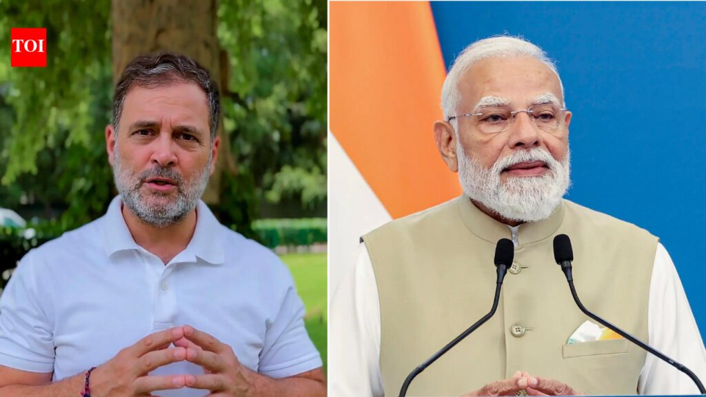 ‘Disgusting what government is doing’: Rahul Gandhi slams police action against protesters; shares video | India News