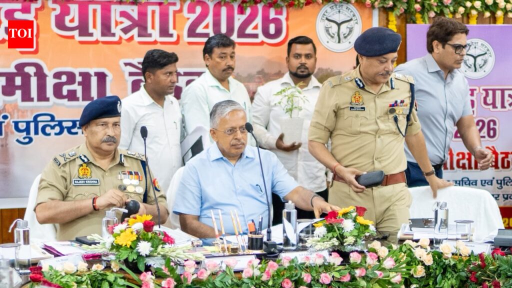 ‘Zero incident, zero accident’ target for Kanwar yatra, says up DGP; reviews security preparedness in Meerut | Lucknow News