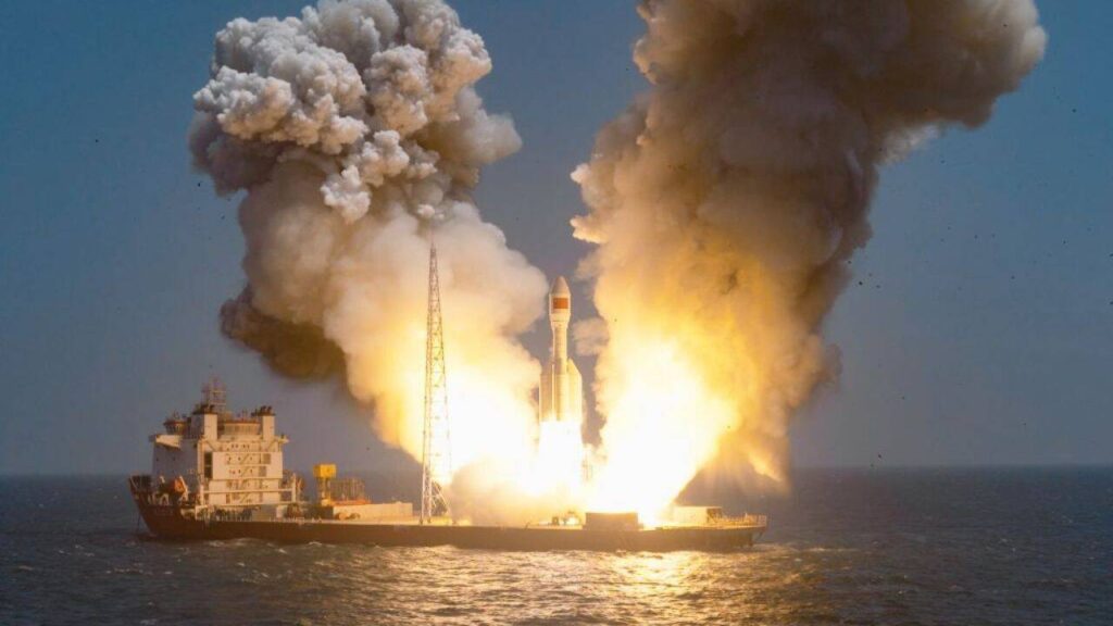 China Gravity 1 Rocket: China’s Gravity-1 Rocket Launches Nine Satellites from the Sea, Boosting Maritime Space Capabilities | World News
