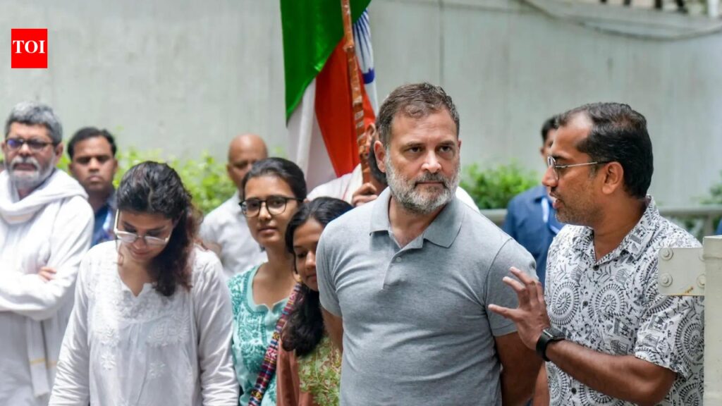 ‘Proud of you, Pradhan’s exit a signal … let’s get rid of this regime’: Rahul hails youth, asks PM Modi to apologise | India News