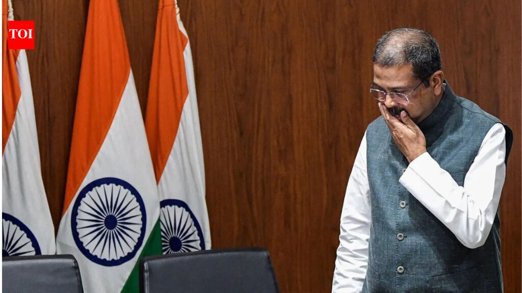 Pradhan offered to quit on first day of student protest? BJP leader’s big claim | India News