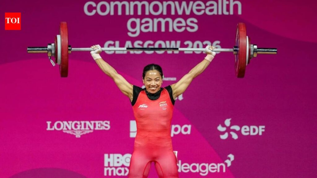 Mirabai Chanu wins India’s first gold at Commonwealth Games 2026 with record lift | Commonwealth Games News