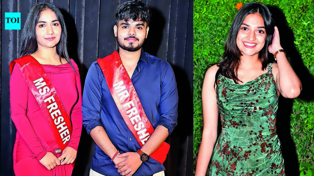 College rolls out the red carpet for freshers | Lucknow News
