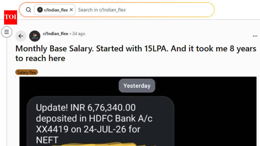 From Rs 15 LPA to Rs 1.3 crore: Software engineer’s salary journey sparks debate on skills, IITs and high-paying tech careers