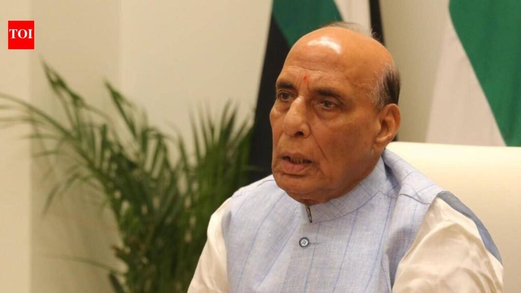 Rajnath Singh inaugurates India’s first military medicine department in Lucknow | Lucknow News
