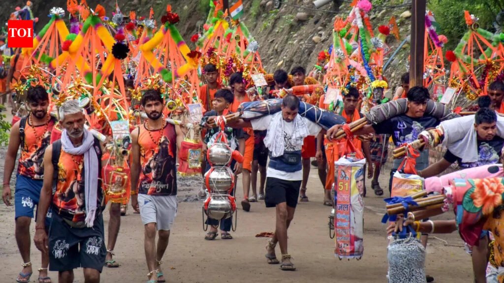 UP deploys 35,000 cops, PAC, paramilitary force for Kanwar Yatra security across state | Lucknow News