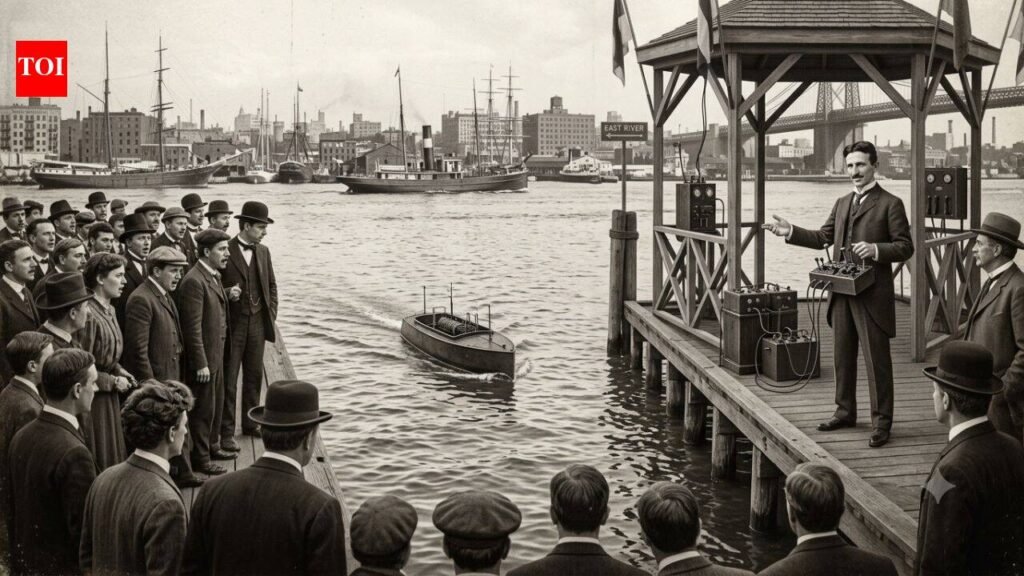 In 1898, a mysterious boat moved without a captain and left New York crowds speechless until Nikola Tesla revealed his secret |