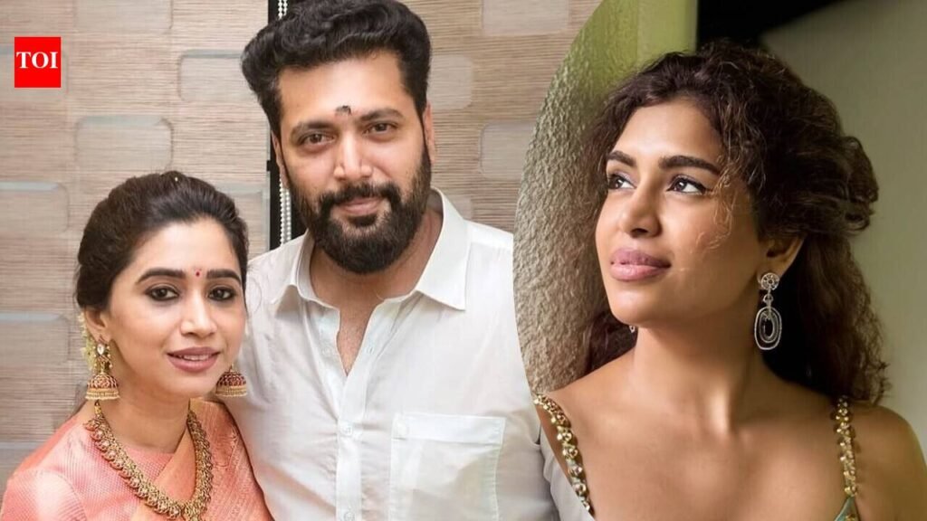 Ravi Mohan: Aarti shares cryptic post amid divorce battle with Ravi Mohan: ‘If anyone says they’ll heal you, Show them the door with your heels’ | Tamil Movie News