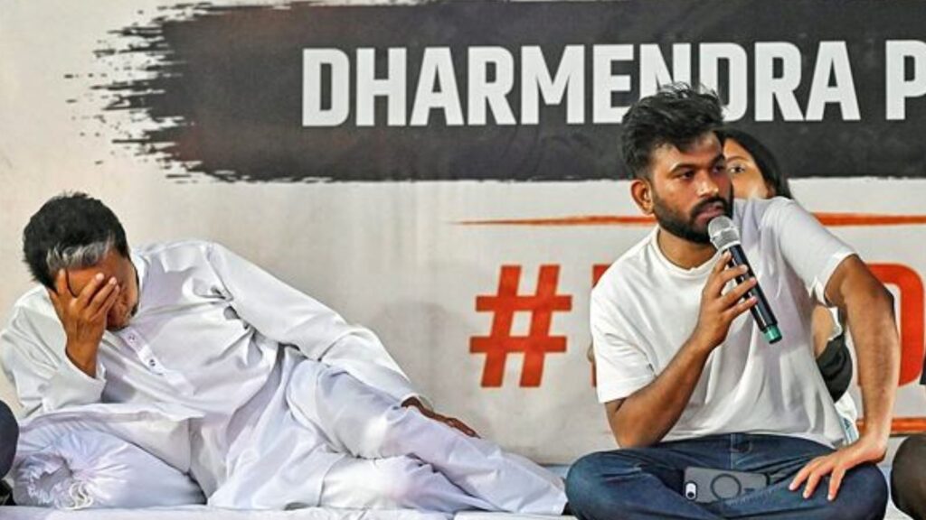 Day 17 of my Cockroach Janta Party hunger strike at Jantar Mantar
