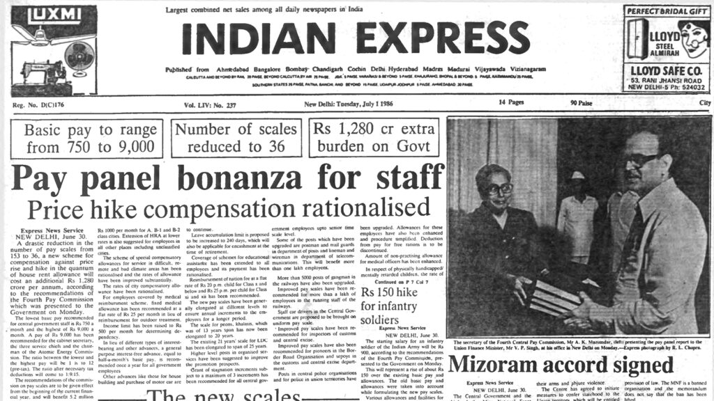 40 years ago July 1, 1986: Mizoram accord signed
