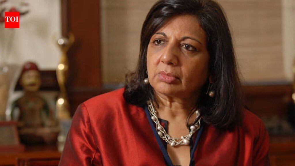 She started with Rs 10,000 and a rented garage after career rejection, then built Biocon into a global biotech leader