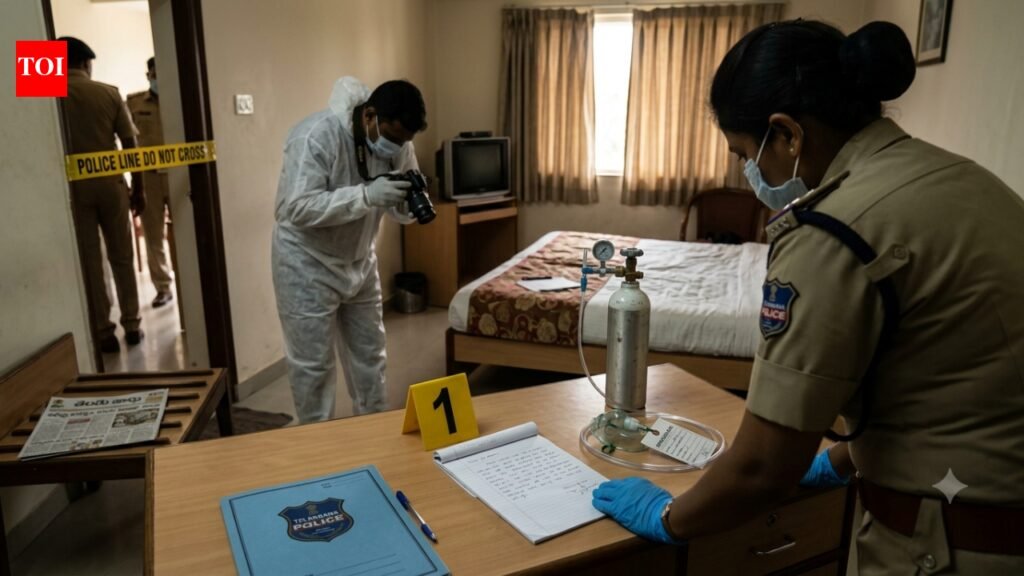 Hyderabad CA checks into hotel room, dies by suicide by inhaling helium over ‘gaming losses’ | Hyderabad News