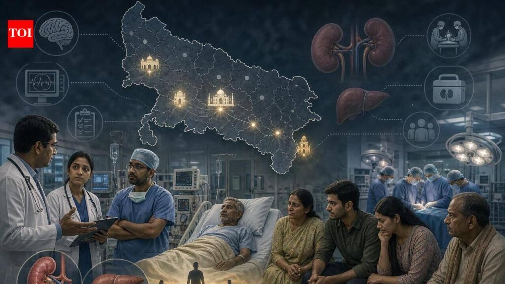 UP ranks 10th in India for organ transplants in 2025 | Lucknow News