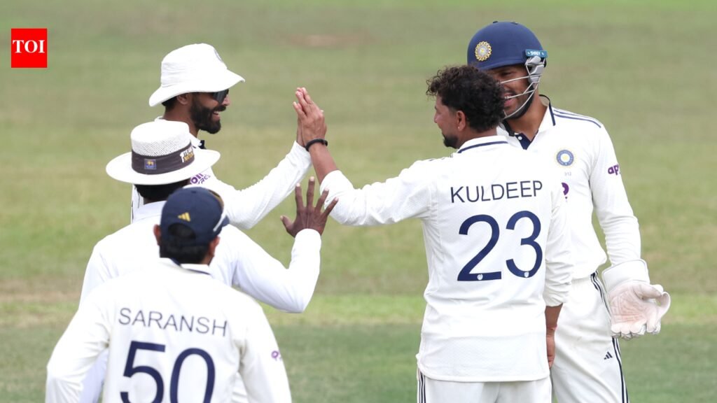 India vs Sri Lanka Live Score, Test Warm Up Match: Jadeja, Kuldeep and Suthar put India in command ahead of crucial day 2