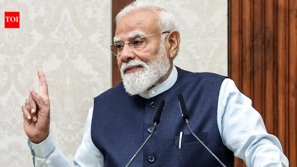 Prime Minister flags Parliament disruptions with new NDA entrants | India News