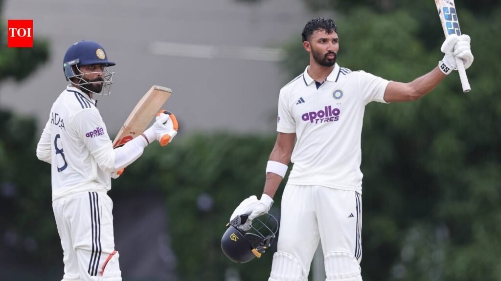Devdutt Padikkal hits century as Pant and Jurel fail, how India’s batters fared on day 2 vs SLC XI | Cricket News