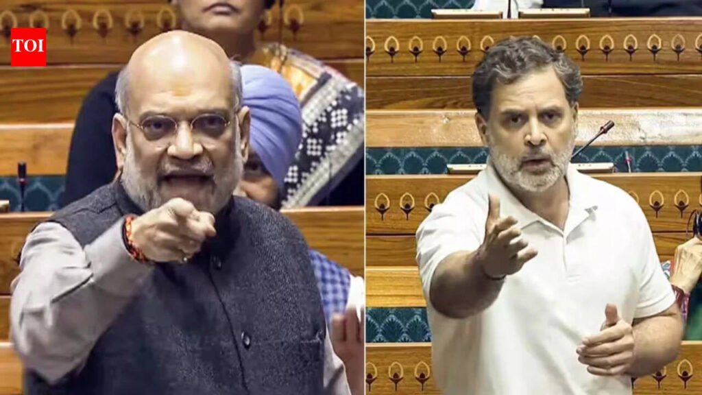 Rahul to Amit Shah: Won’t stop demanding accountability | India News
