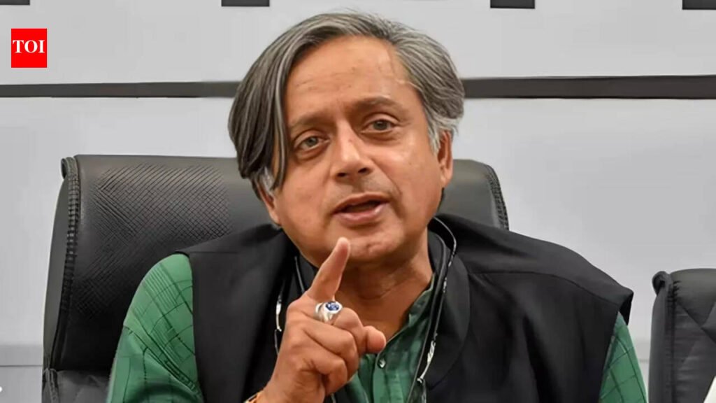 ‘Zealots overlooked human nature’: Shashi Tharoor questions full Vande Mataram rendition at official events | India News