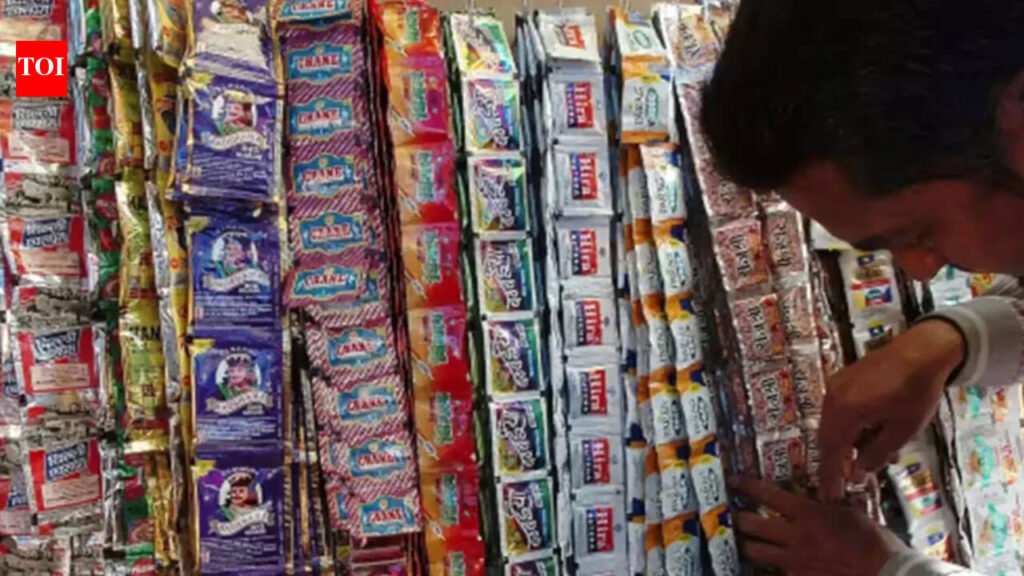 FSSAI tightens pan masala packaging norms; bans plastic, foil and synthetic laminates | India News