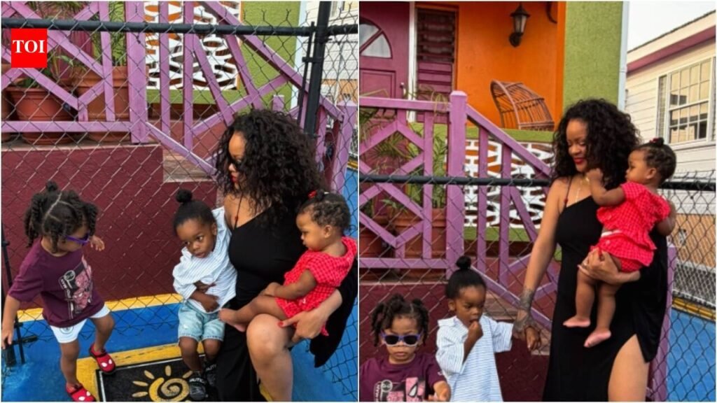 Rihanna takes children to childhood home in Barbados; RZA, Riot and Rocki visit ‘Rihanna Drive’ |