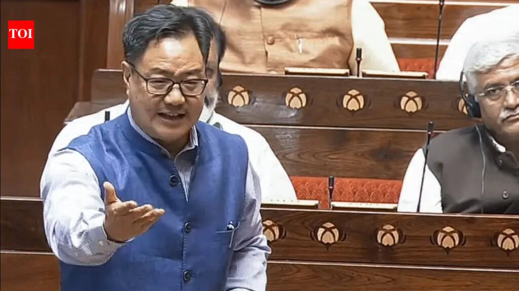 Rijiju says FCRA important to keep eyes on foreign fundings