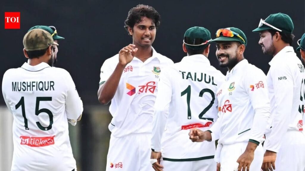 Bangladesh six wickets away from historic Test win as Australia stumble to 161/4 on day 3